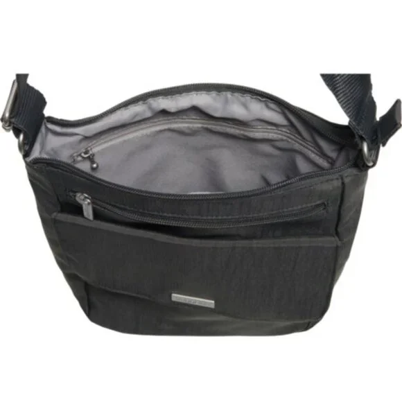 Baggallini Charcoal Town Bagg Crossbody Bag/NWT - Picture 3 of 12